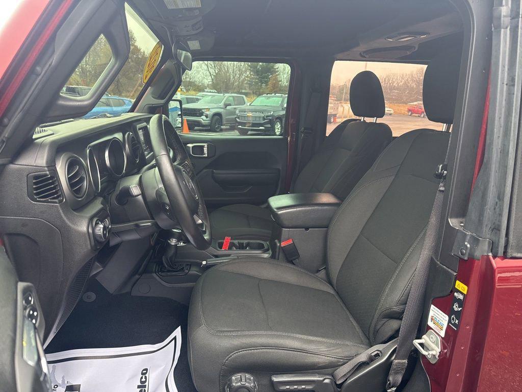 used 2022 Jeep Wrangler car, priced at $25,514