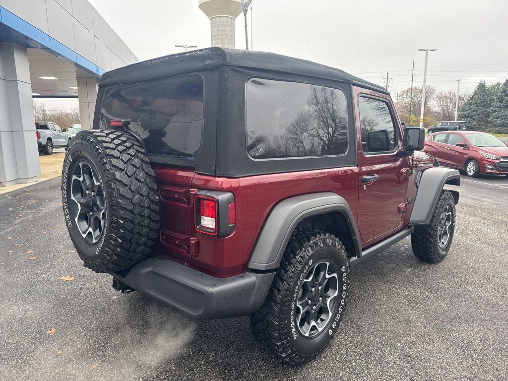 used 2022 Jeep Wrangler car, priced at $25,514