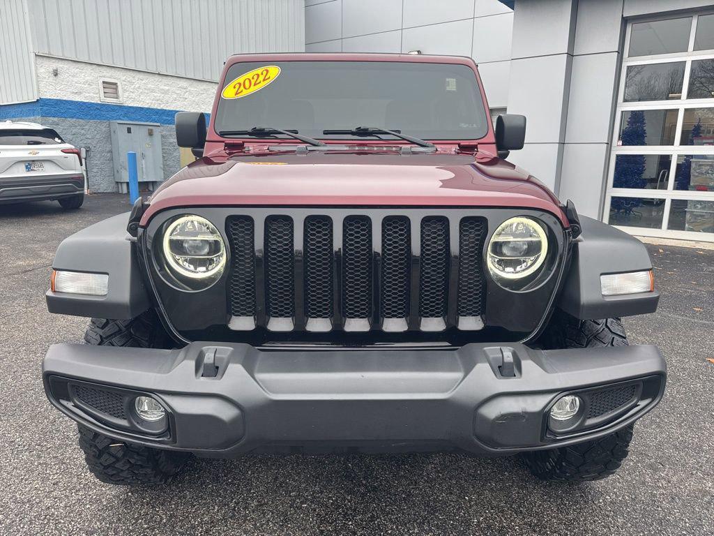 used 2022 Jeep Wrangler car, priced at $25,514