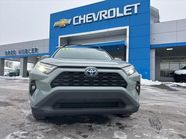 used 2022 Toyota RAV4 Hybrid car, priced at $29,808