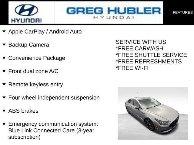 used 2020 Hyundai Sonata car, priced at $18,900