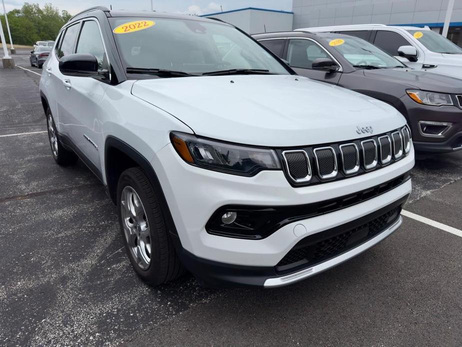 used 2022 Jeep Compass car, priced at $27,571