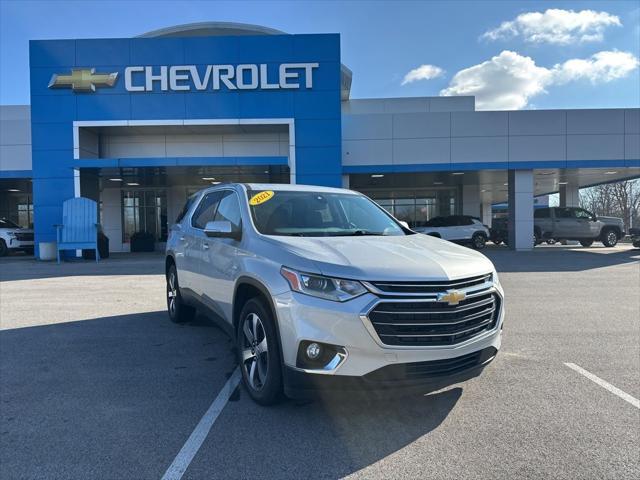 used 2021 Chevrolet Traverse car, priced at $28,083