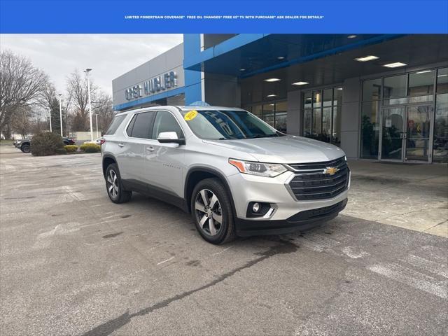 used 2021 Chevrolet Traverse car, priced at $30,219