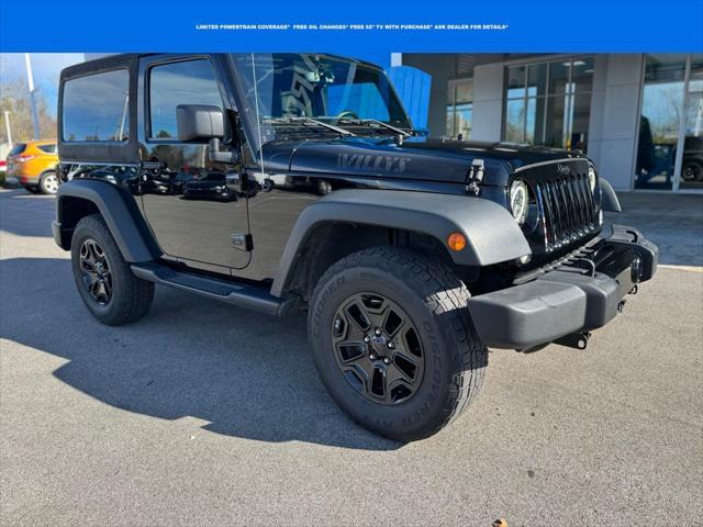 used 2015 Jeep Wrangler car, priced at $17,169