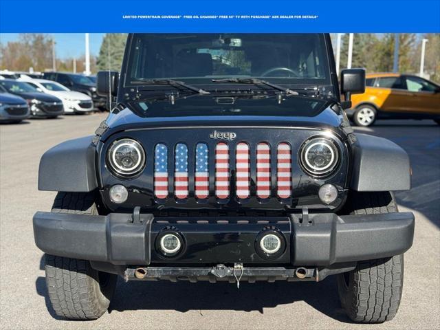 used 2015 Jeep Wrangler car, priced at $17,169