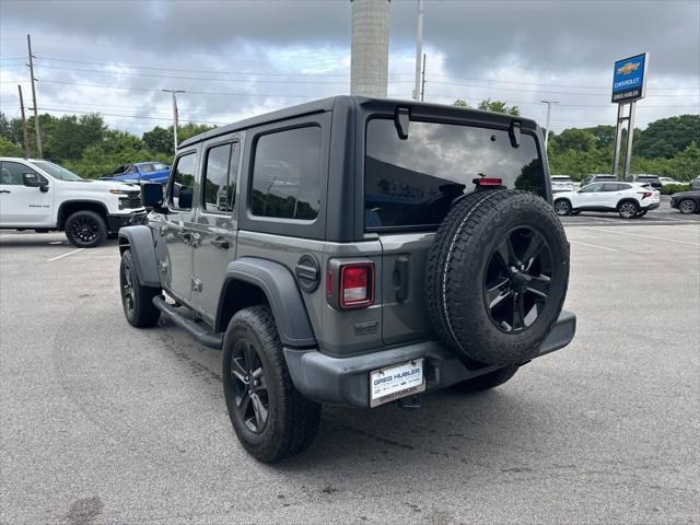 used 2021 Jeep Wrangler Unlimited car, priced at $32,414