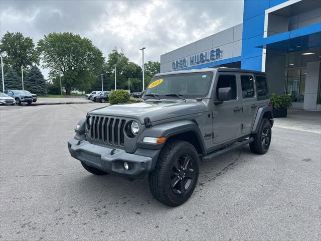 used 2021 Jeep Wrangler Unlimited car, priced at $32,414