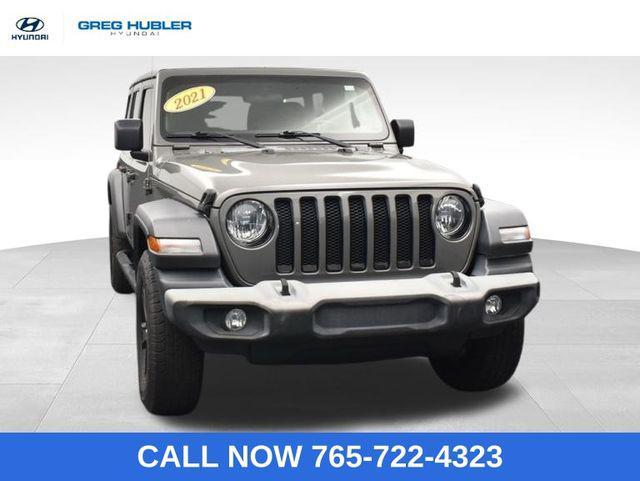 used 2021 Jeep Wrangler Unlimited car, priced at $33,907