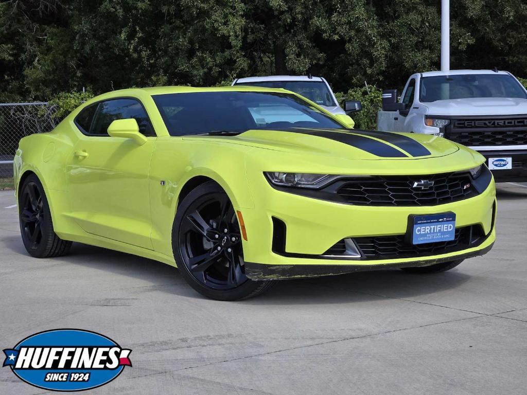 used 2021 Chevrolet Camaro car, priced at $27,477