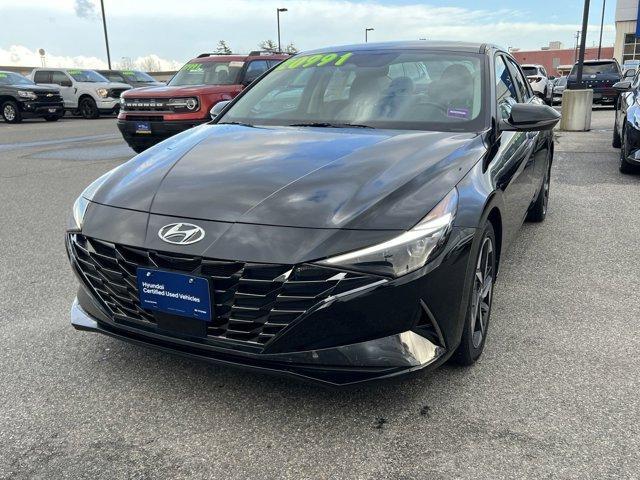 used 2021 Hyundai Elantra HEV car, priced at $20,991