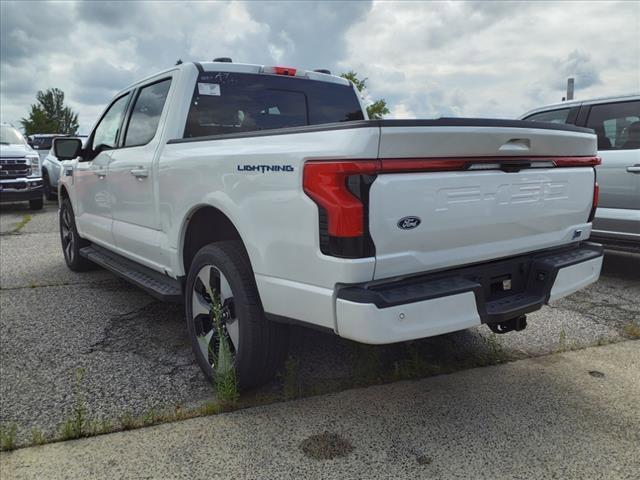 new 2024 Ford F-150 Lightning car, priced at $75,085