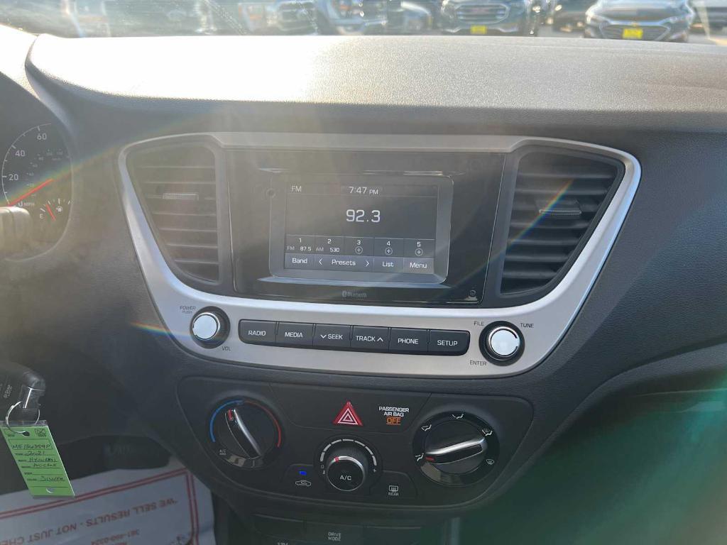 used 2021 Hyundai Accent car, priced at $16,987