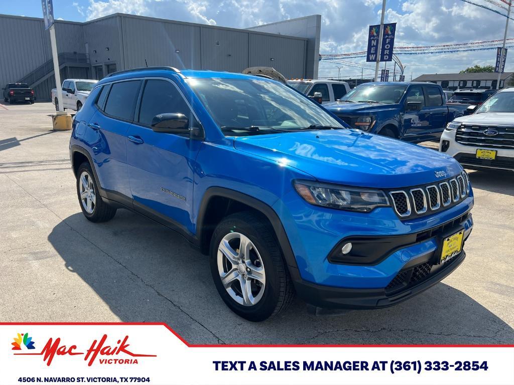 used 2023 Jeep Compass car, priced at $22,456