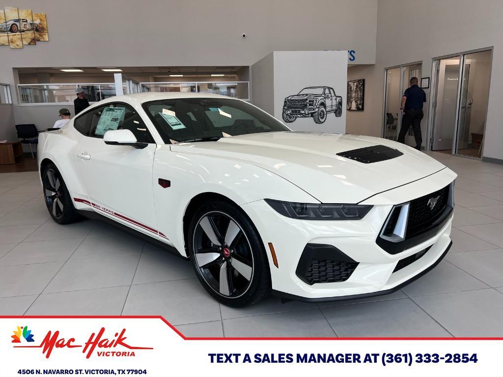 new 2025 Ford Mustang car, priced at $63,645