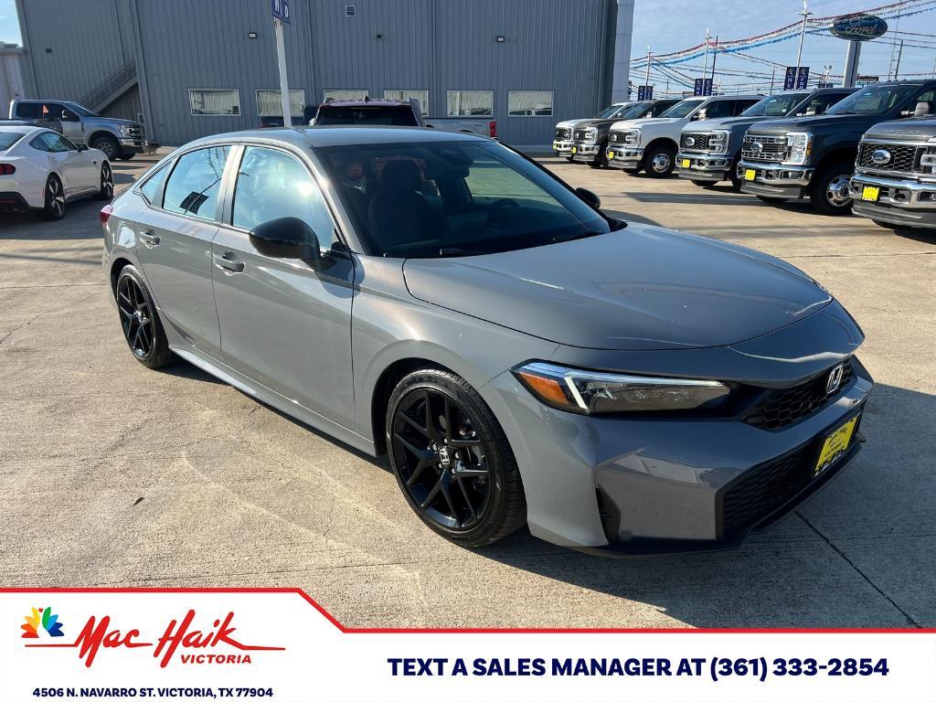 used 2025 Honda Civic car, priced at $26,856