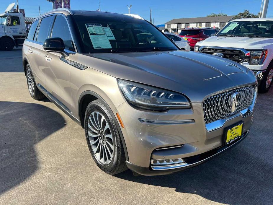 used 2021 Lincoln Aviator car, priced at $34,987