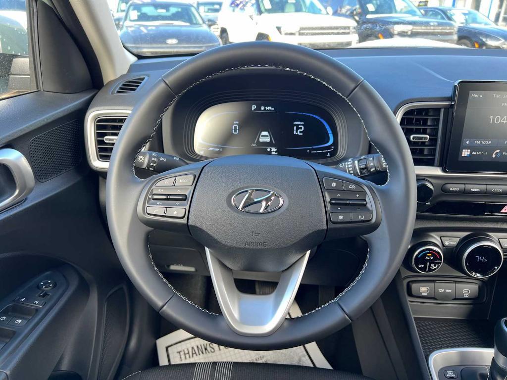 new 2025 Hyundai Venue car, priced at $24,080