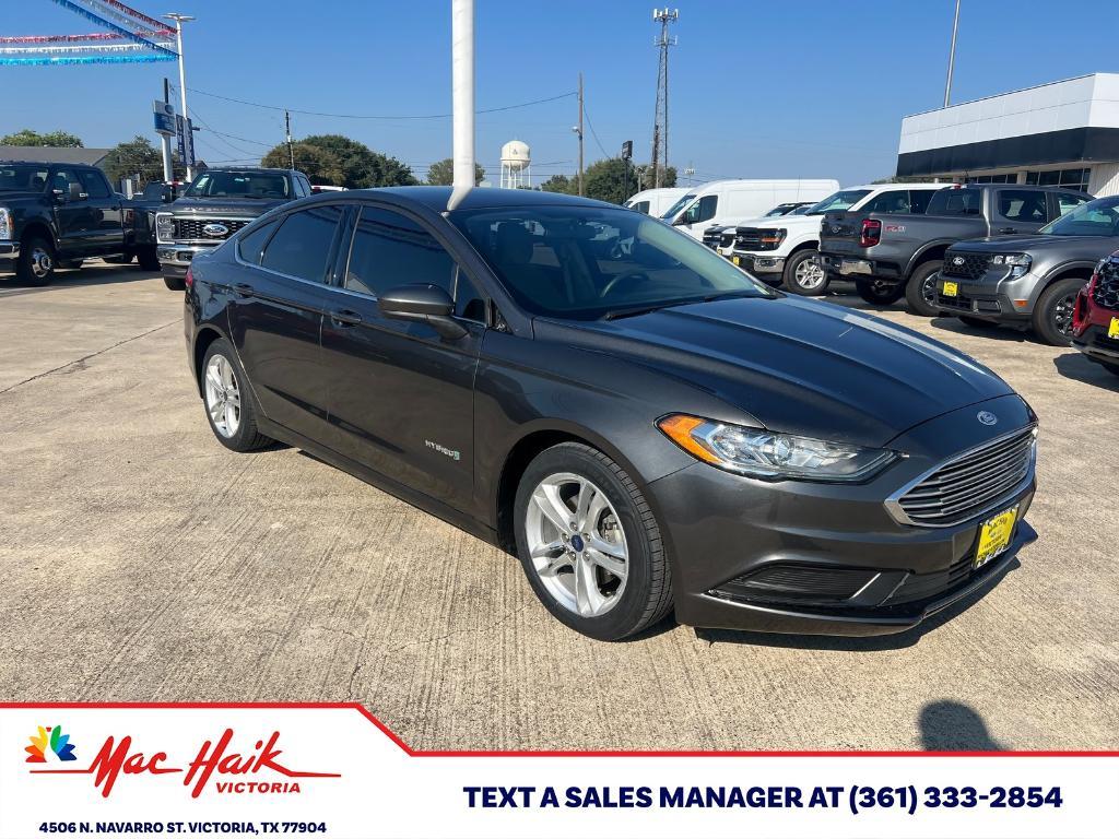 used 2018 Ford Fusion Hybrid car, priced at $14,486