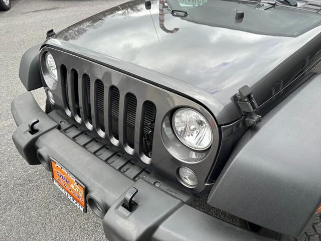 used 2018 Jeep Wrangler JK Unlimited car, priced at $21,888