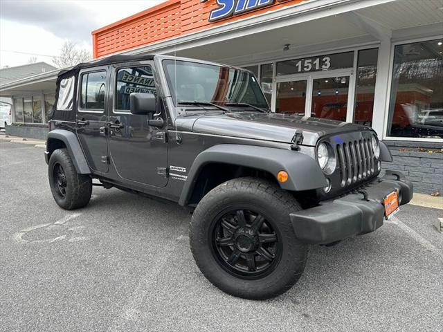 used 2018 Jeep Wrangler JK Unlimited car, priced at $21,888