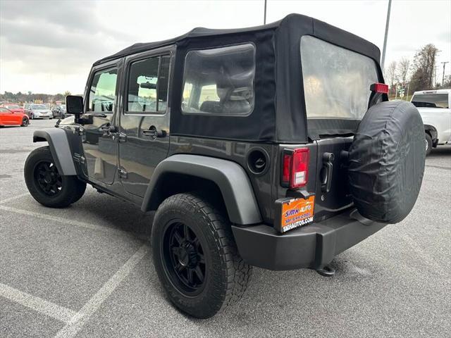 used 2018 Jeep Wrangler JK Unlimited car, priced at $21,888