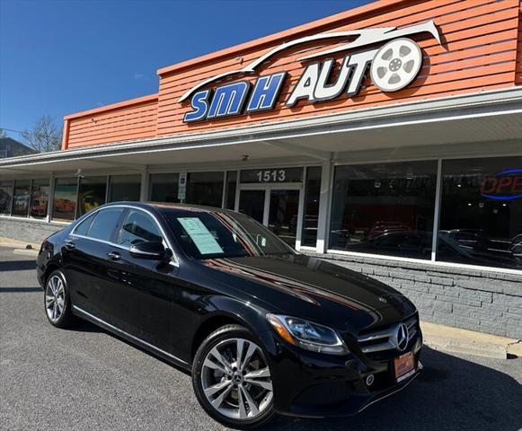 used 2018 Mercedes-Benz C-Class car, priced at $26,887