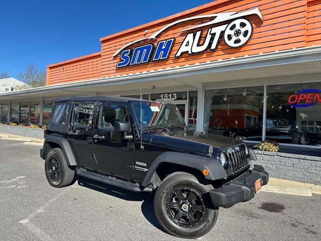 used 2018 Jeep Wrangler JK Unlimited car, priced at $22,988