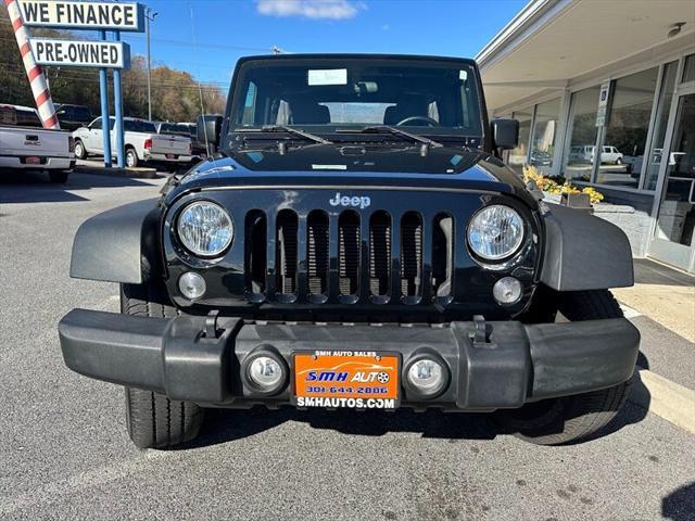 used 2018 Jeep Wrangler JK Unlimited car, priced at $22,988