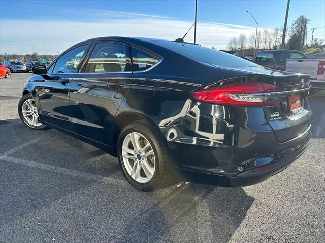 used 2018 Ford Fusion car, priced at $13,887