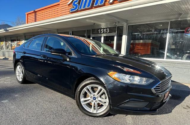 used 2018 Ford Fusion car, priced at $13,887