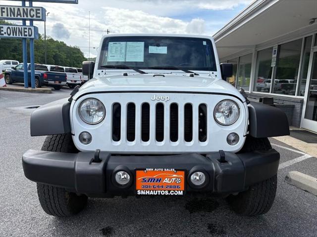 used 2018 Jeep Wrangler JK Unlimited car, priced at $19,947