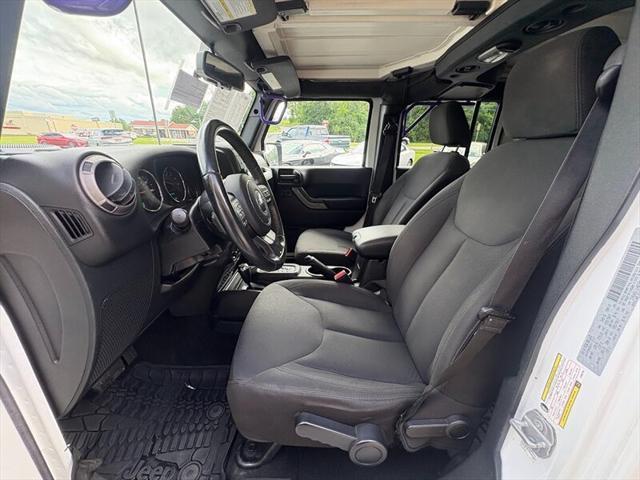 used 2018 Jeep Wrangler JK Unlimited car, priced at $19,947