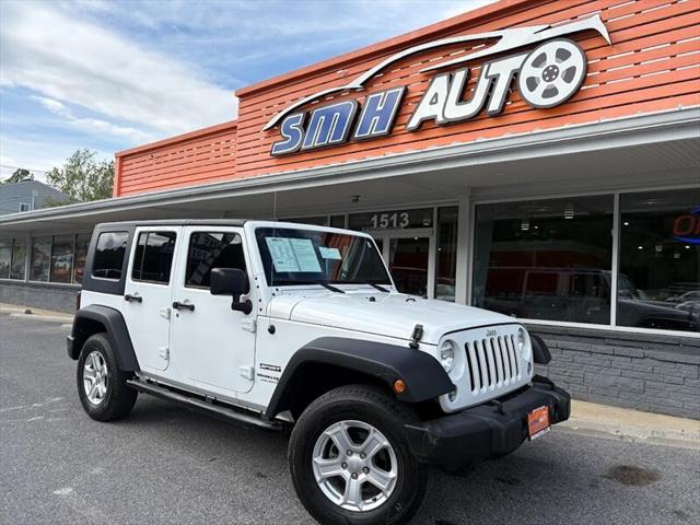 used 2018 Jeep Wrangler JK Unlimited car, priced at $19,947