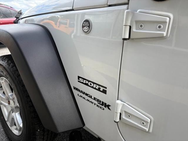 used 2018 Jeep Wrangler JK Unlimited car, priced at $19,947
