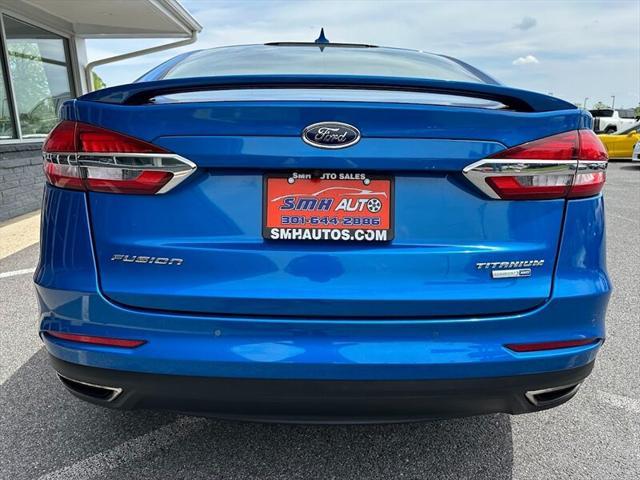 used 2020 Ford Fusion car, priced at $16,887