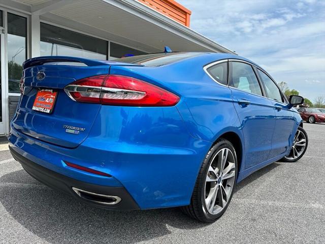 used 2020 Ford Fusion car, priced at $16,887