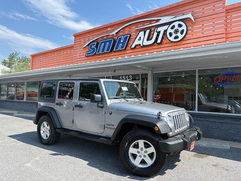 used 2016 Jeep Wrangler Unlimited car, priced at $17,984