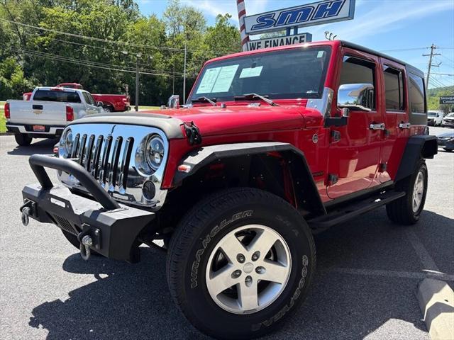 used 2016 Jeep Wrangler Unlimited car, priced at $21,853