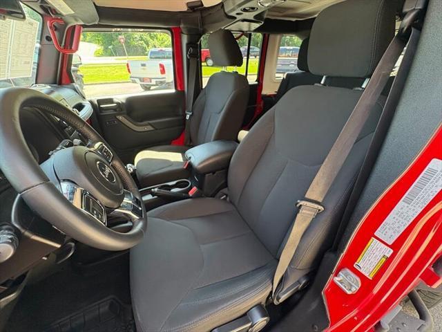 used 2016 Jeep Wrangler Unlimited car, priced at $21,853