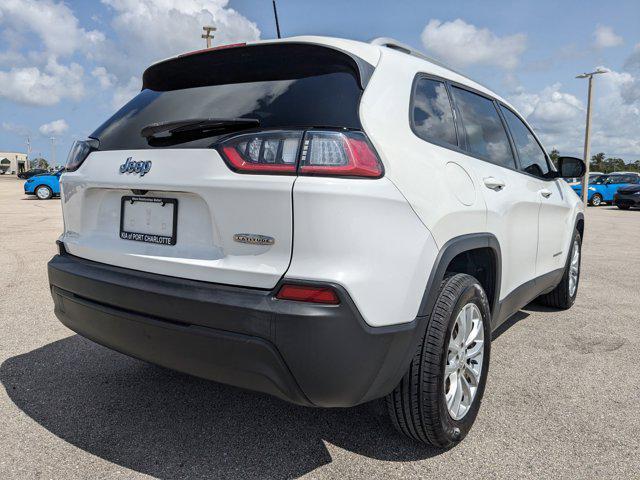 used 2021 Jeep Cherokee car, priced at $14,996