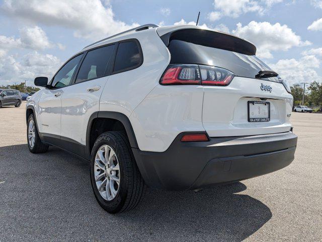 used 2021 Jeep Cherokee car, priced at $14,996