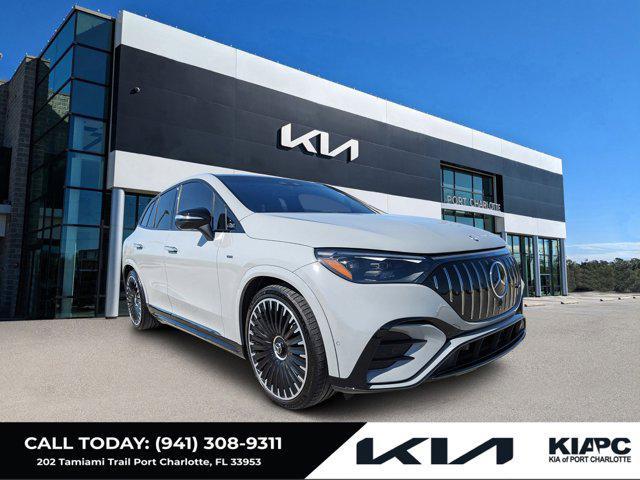 used 2024 Mercedes-Benz AMG EQE car, priced at $79,991