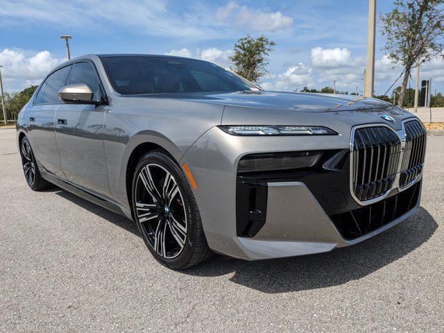 used 2024 BMW 740 car, priced at $74,392