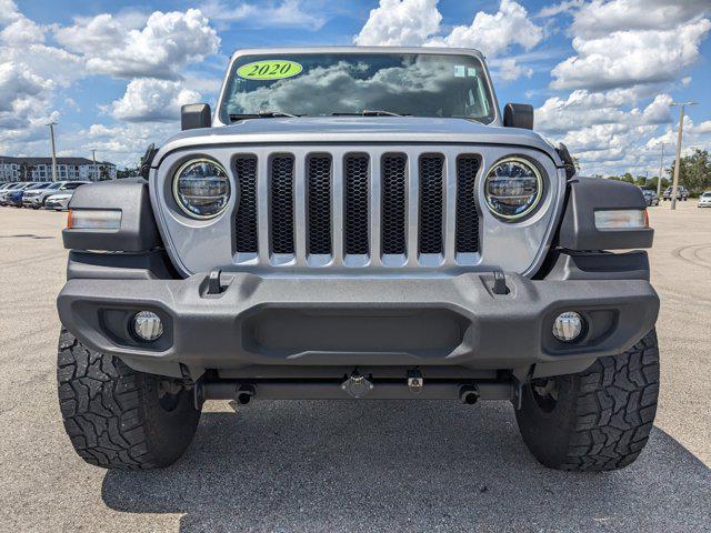 used 2020 Jeep Wrangler Unlimited car, priced at $27,991