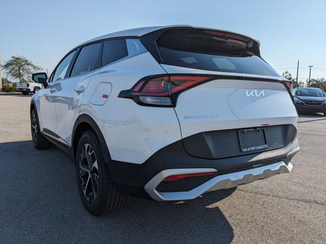 new 2025 Kia Sportage car, priced at $27,185