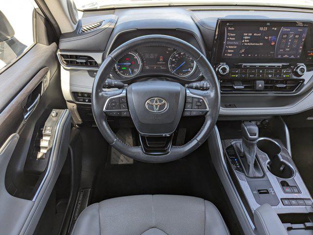 used 2021 Toyota Highlander Hybrid car, priced at $34,996