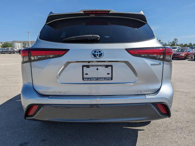 used 2021 Toyota Highlander Hybrid car, priced at $34,996
