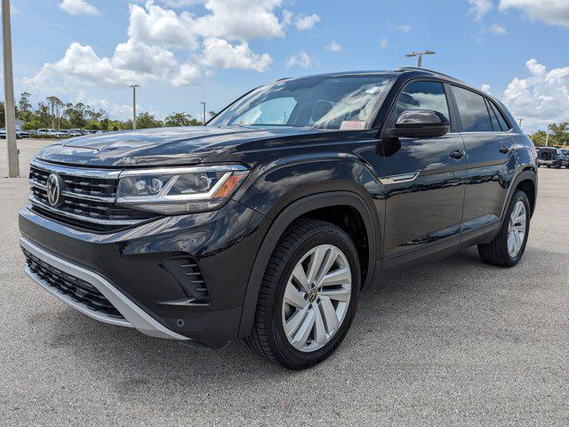 used 2021 Volkswagen Atlas Cross Sport car, priced at $21,888