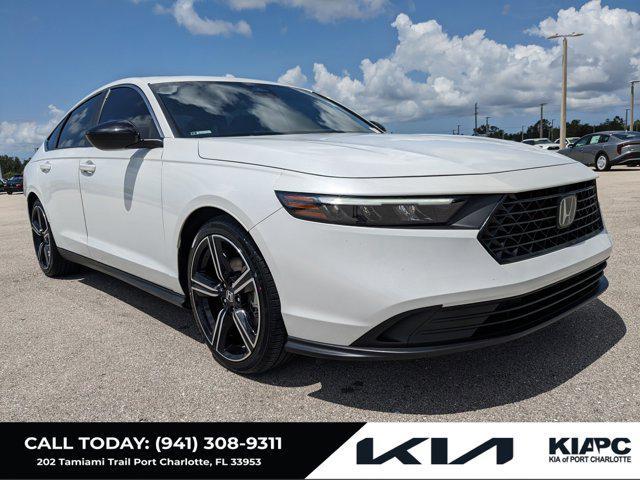 used 2024 Honda Accord Hybrid car, priced at $24,995